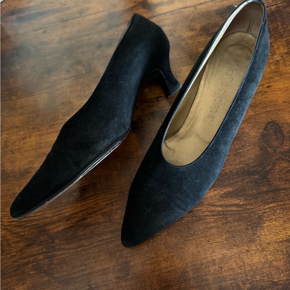 VTG Suede YSL Heels - Picture 2 of 6